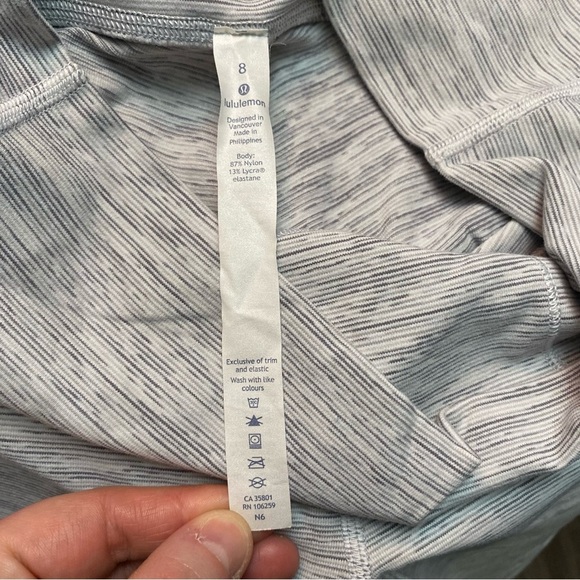 Lululemon Wunder Under Crop Hi Rise 21” leggings Wee are from space luon - Picture 8 of 9